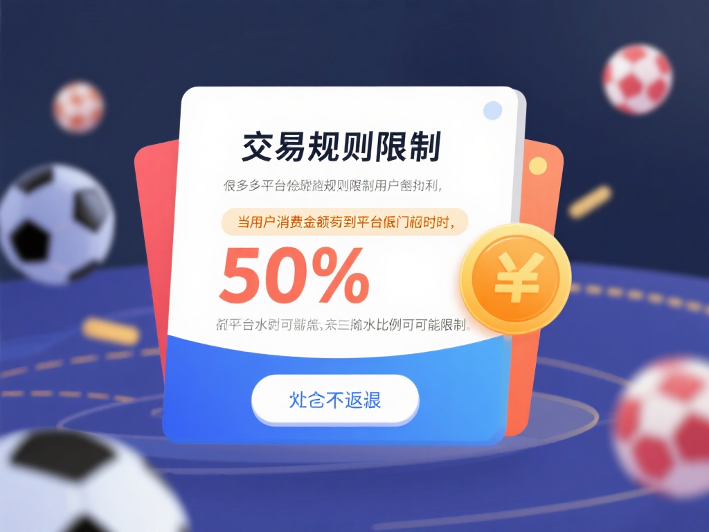 交易规则限制
反水本质上是平台给予的一种奖励，但