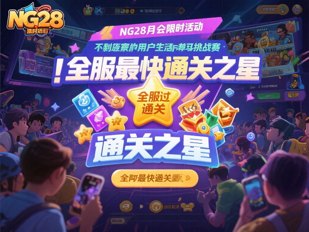 NG28每月举办的限时活动和挑战赛，吸引了大量玩家